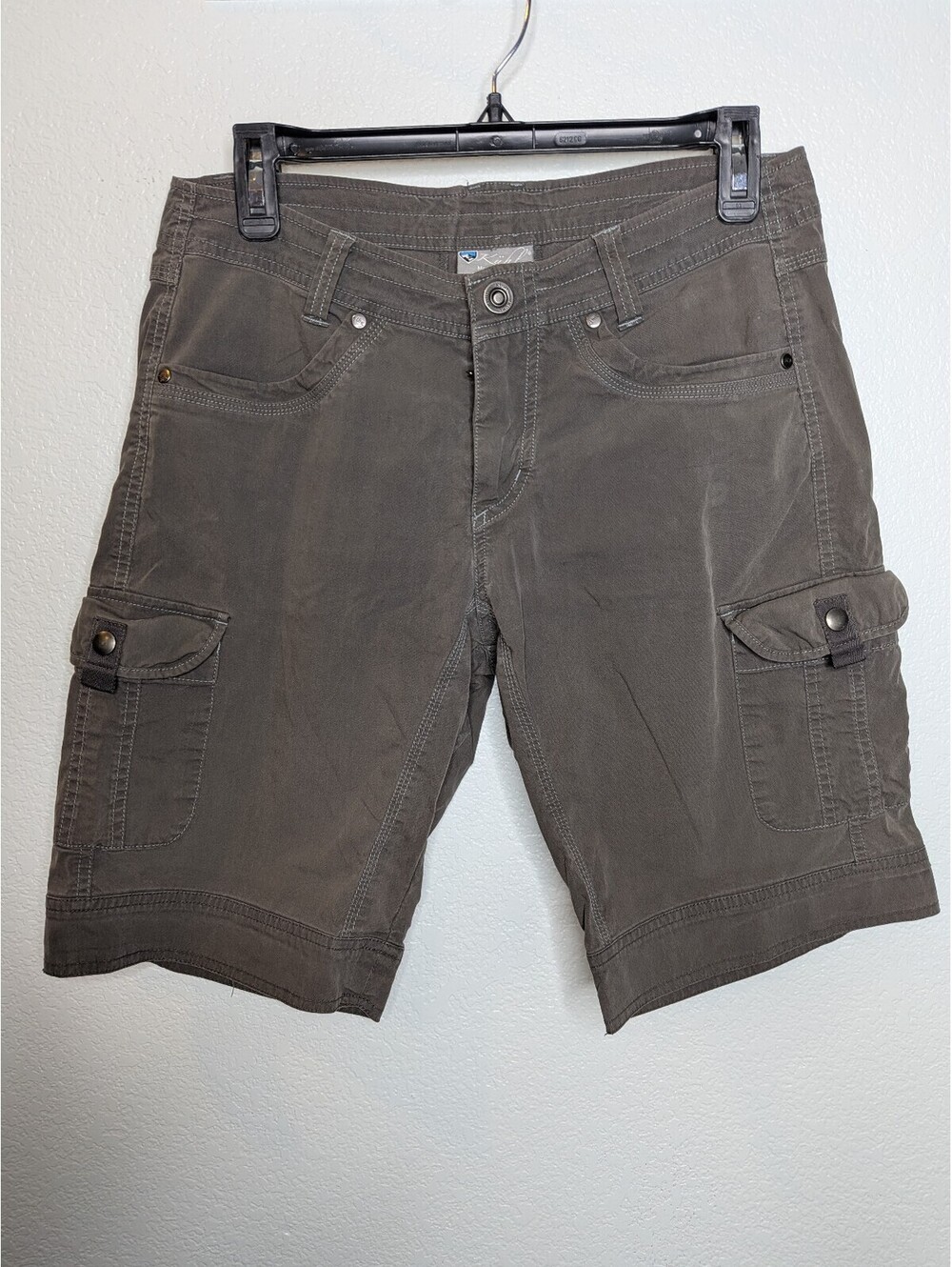 KÜHL Women’s Cargo Bermuda Shorts Gray Size 6 Outdoor Hiking